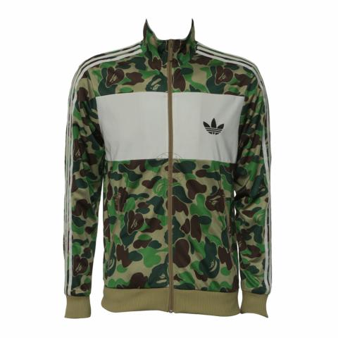 Adidas firebird shop track jacket bape